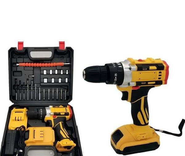 Шуруповерт акумуляторний з набором інструментів у кейсі 24V (20552001380) - фото 2