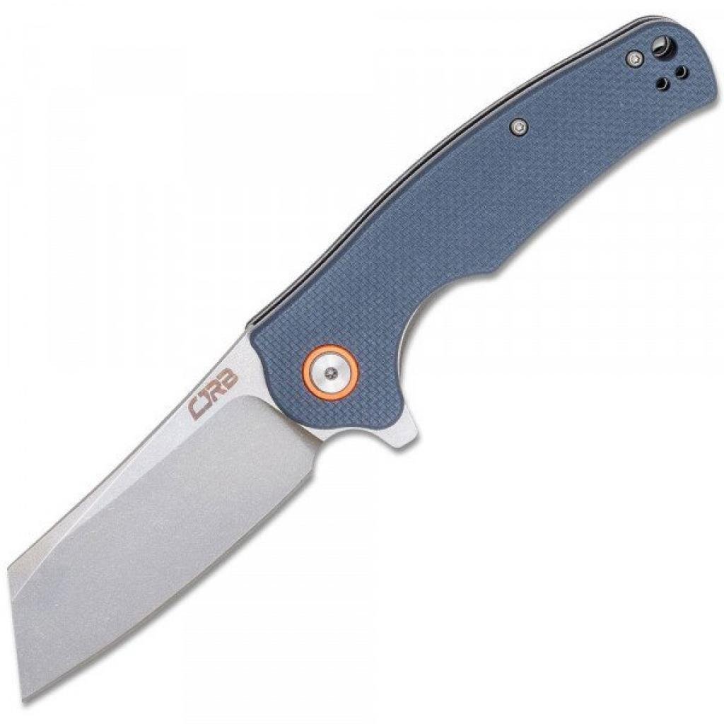 Ніж складаний мисливський CJRB Crag G10 Gray (m380995)