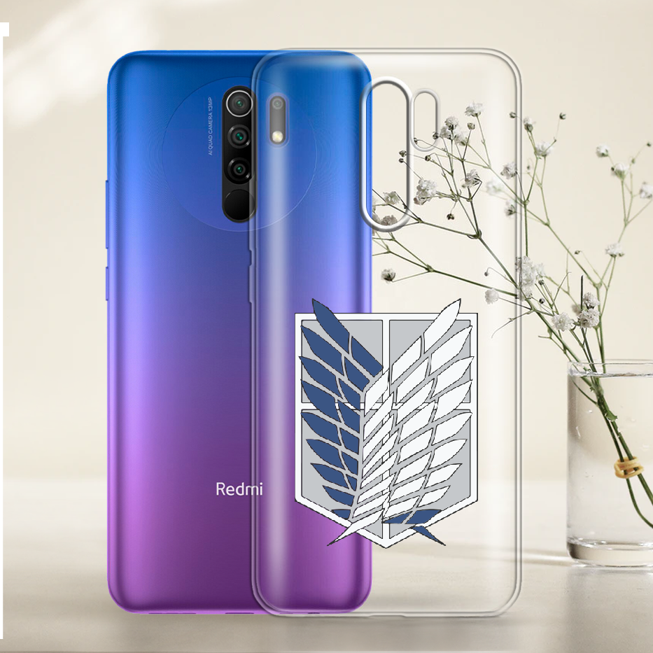 ᐉ Чехол BoxFace Xiaomi Redmi 9 Атака Титанов Крылья Свободы Прозрачный  силикон (40233-bk88-40233) • Купить в Киеве, Украине • Лучшая цена в  Эпицентр