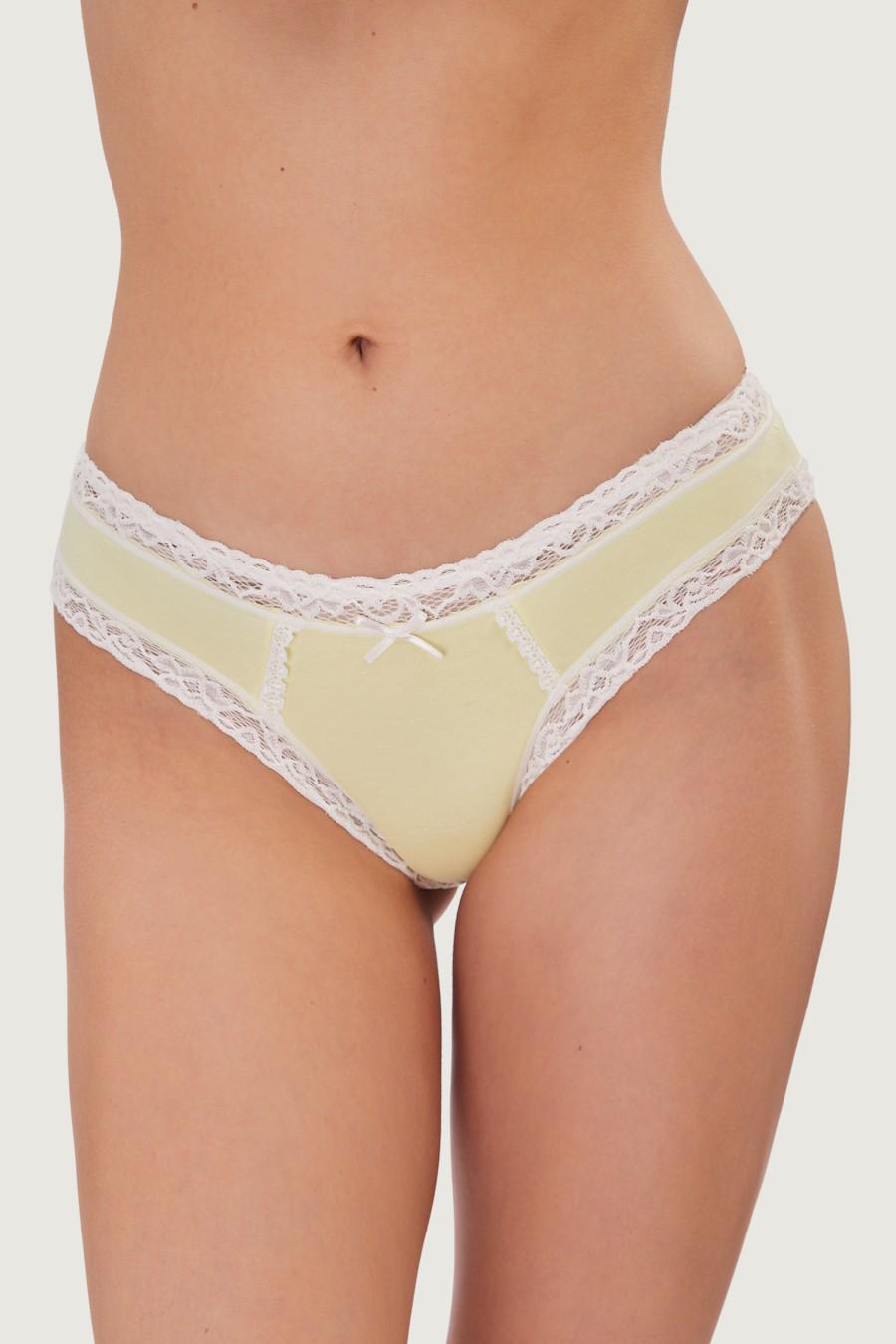 Трусики слип Emy р. 3/M Желтый (78263)