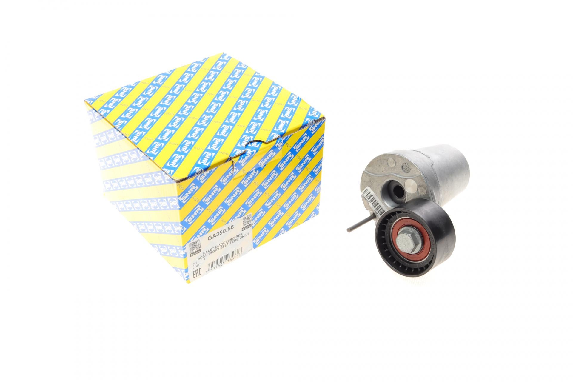 Натяжник ремня генератора SNR BMW 1 E81/E82/E87/E88/3 E90-E93 N47/N57/M57 (GA350.68 SNR)