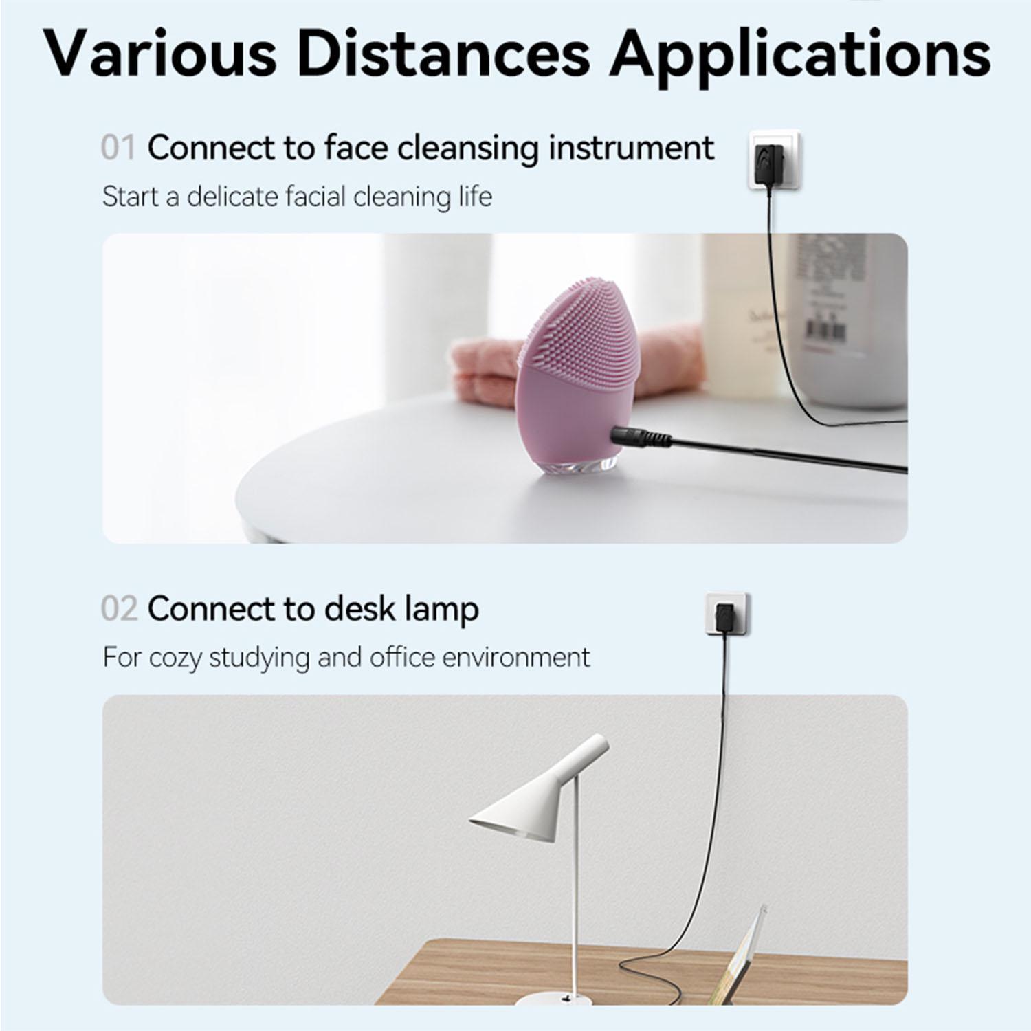 Блок питания Vention DC 3,5 мм х 1.35 мм 5W 5В/1А AC-DC Черный (TPQ-236A050100VW01) - фото 7