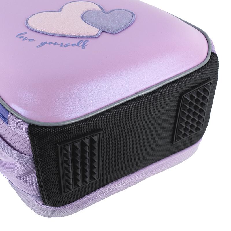 Шкільний рюкзак KITE SET K25-555S-7 Sweetheart з пеналом та сумкою для взуття (995184) - фото 4 Шкільний рюкзак KITE SET K25-555S-7 Sweetheart з пеналом та сумкою для взуття (995184) - фото 4