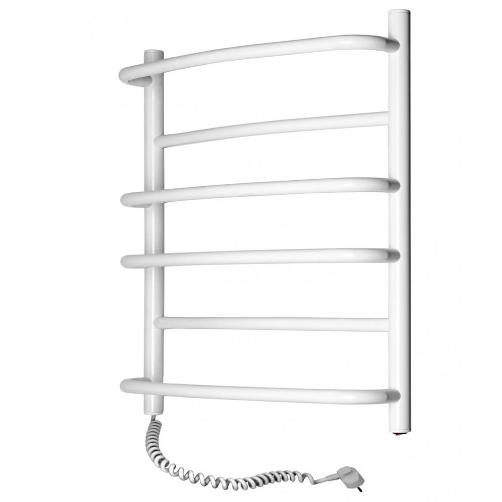 Рушникосушарка електрична SANTAN драбина Омега 530х600 лівостороння Білий (113196)