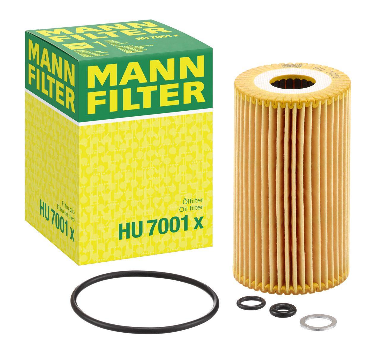 Фильтр смазки Mann-Filter (HU7001X)