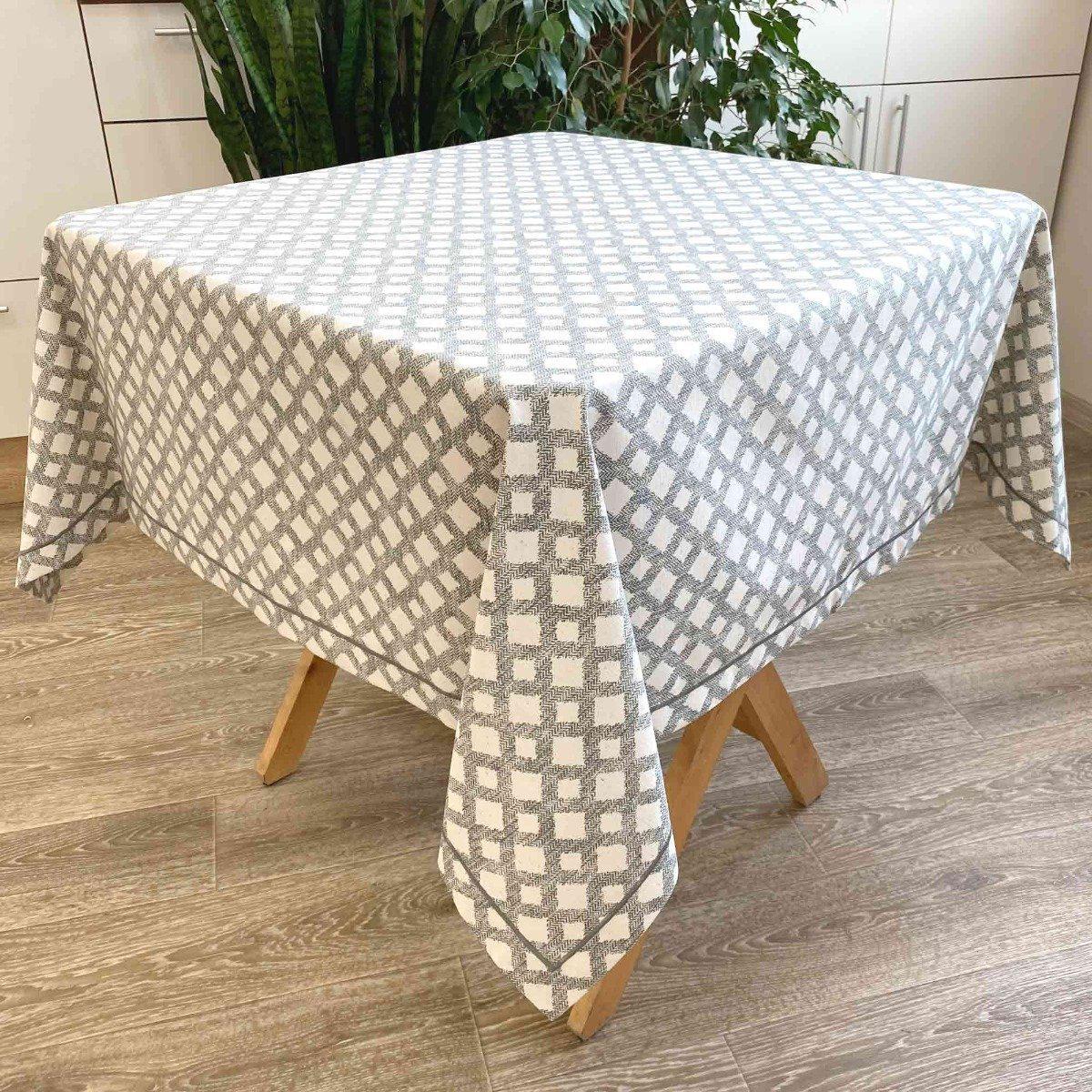 Скатерть Avantime Лофт прованс 132х220 Серый (141395)