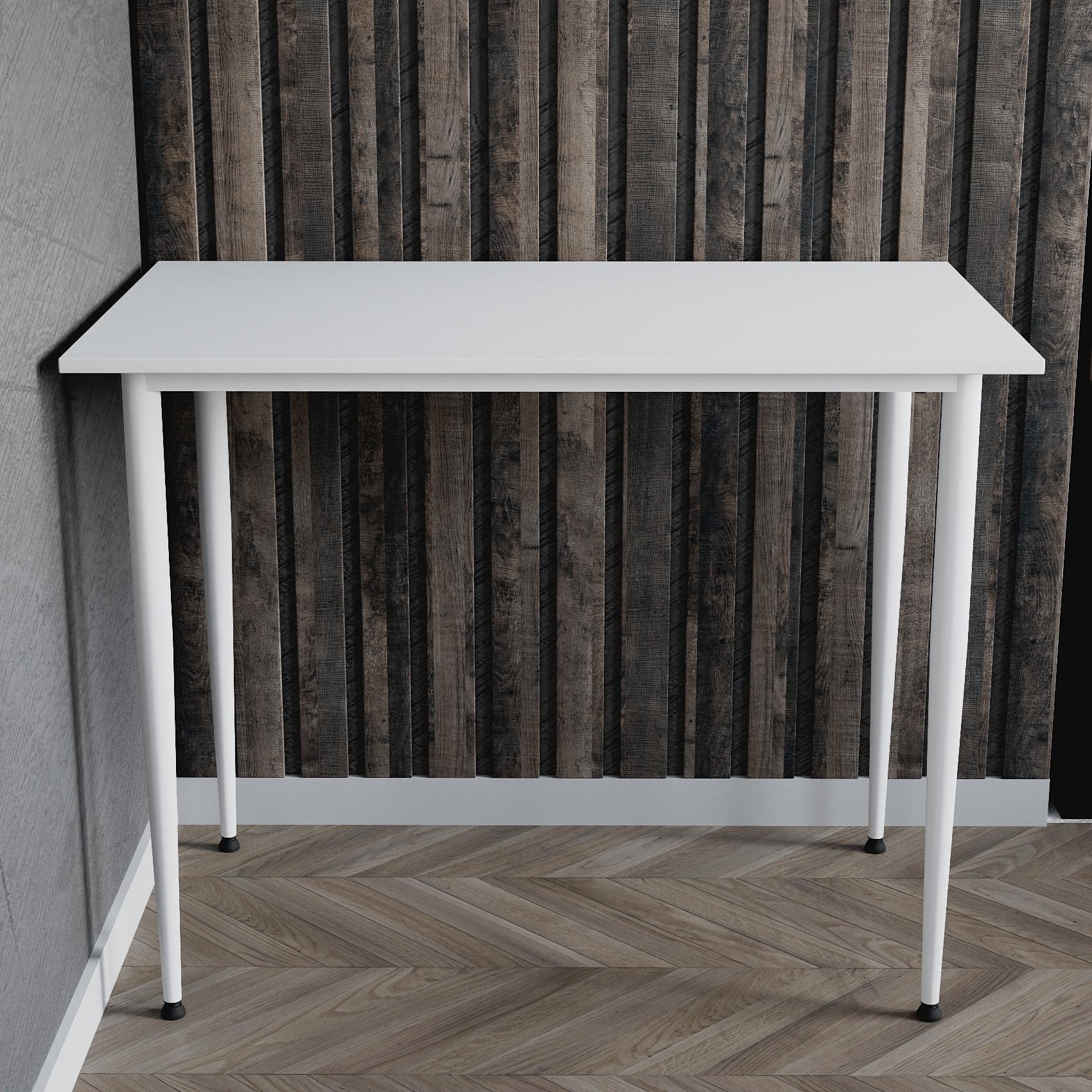 Стол универсальный Prime Ferrum-decor металл/ДСП 16 мм 750x1000x600 мм Белый (FRD-107683)