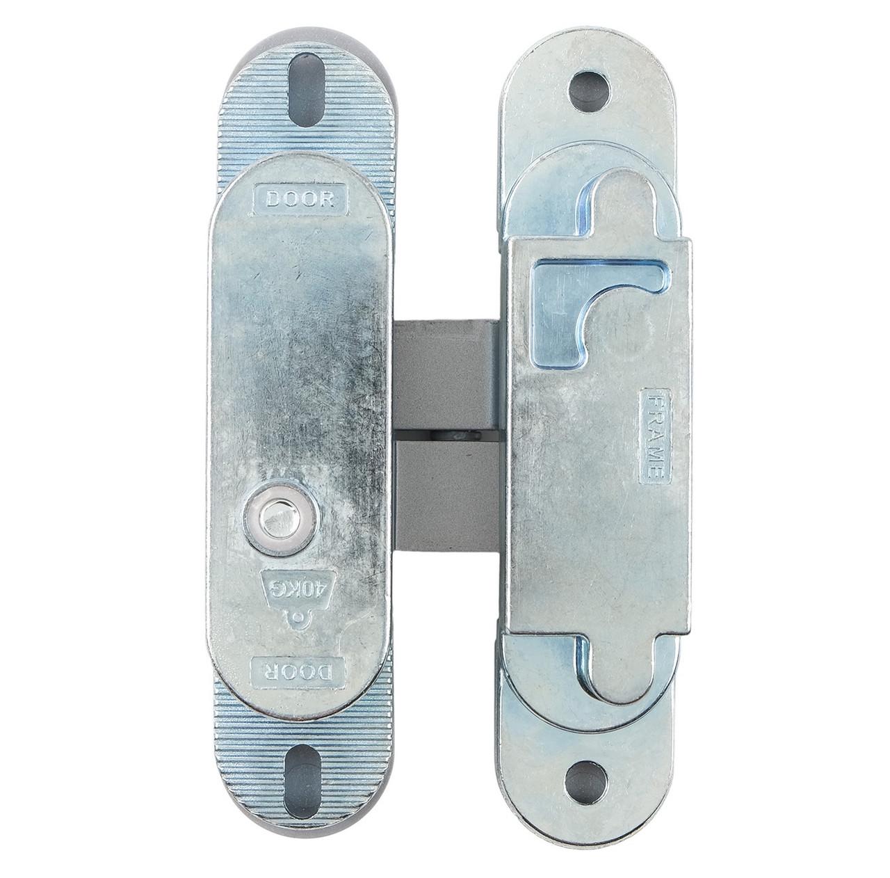 Петля скрытая Profitlock PL140 3D 24x110 мм для дверей 40 кг Хром матовый (PL140.SC) - фото 3 Петля скрытая Profitlock PL140 3D 24x110 мм для дверей 40 кг Хром матовый (PL140.SC) - фото 3