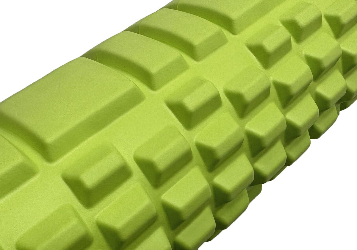 Масажний ролик EasyFit Grid Roller v.2.1 45 см Салатовий (EF-2027-GN) - фото 3