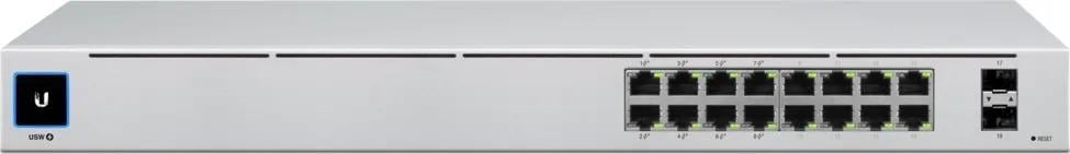 Коммутатор управляемый уровня 2 Ubiquiti USW-16-POE (6574)