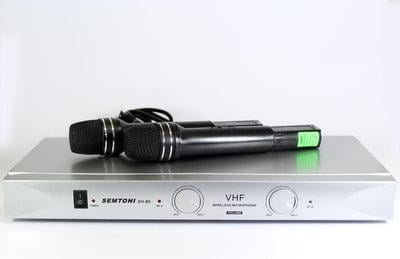 Микрофон беспроводной Semtoni для караоке 2 шт. (SH-80) Микрофон беспроводной Semtoni для караоке 2 шт. (SH-80)