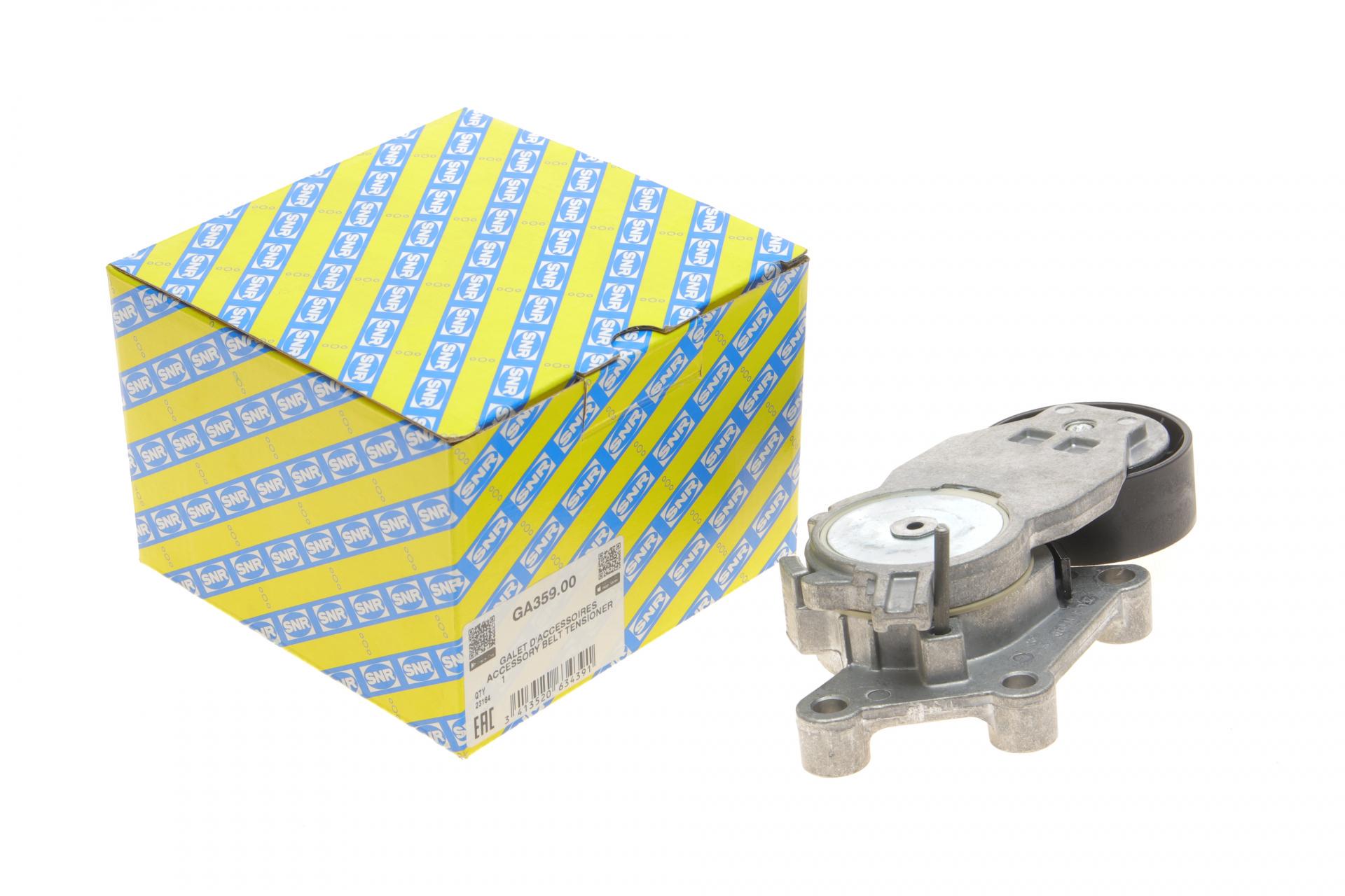 Натяжник ремня генератора SNR Citroen/Peugeot/Ford 1.4HDi/1.6TDCi 01- (GA359.00 SNR)