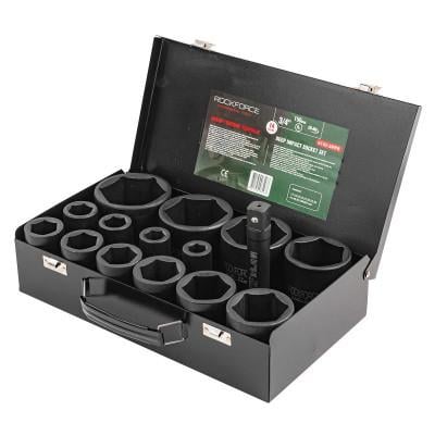 Набор головок Rockforce RF-6142-5MPB ударных глубоких 3/4'' 14 предметов (RF-6142-5MPB)