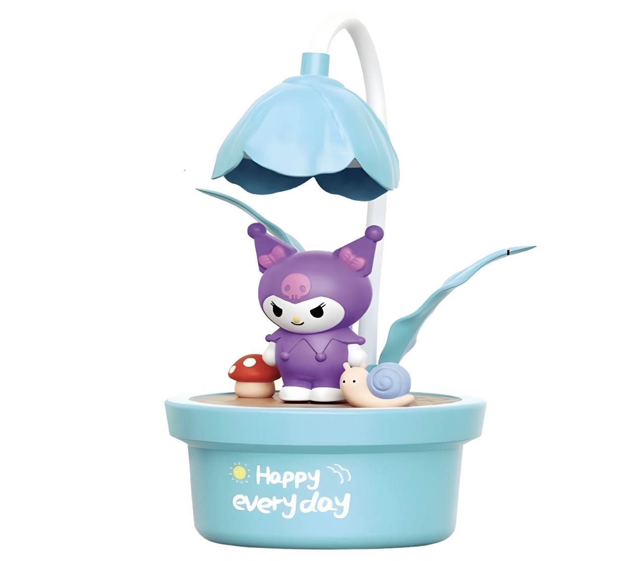 Настільна лампа Куромі квітковий горщик Блакитний (351A) - фото 1 Настільна лампа Куромі квітковий горщик Блакитний (351A) - фото 1