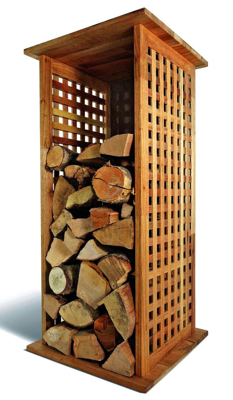 Дровница деревянная из дерева Эрхил Мускат (ДРВ-003607)