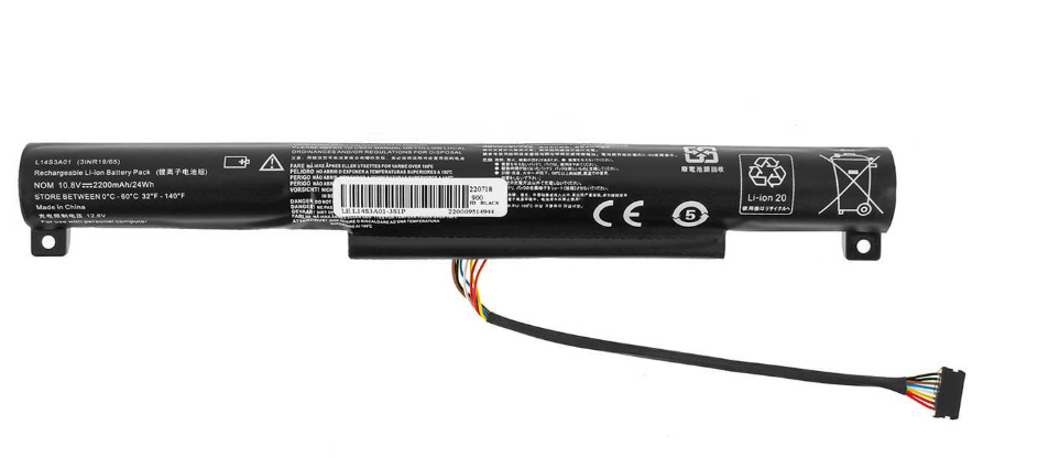 Аккумулятор для ноутбука Lenovo IdeaPad B50-10 2200 mAh 108V 24 Wh