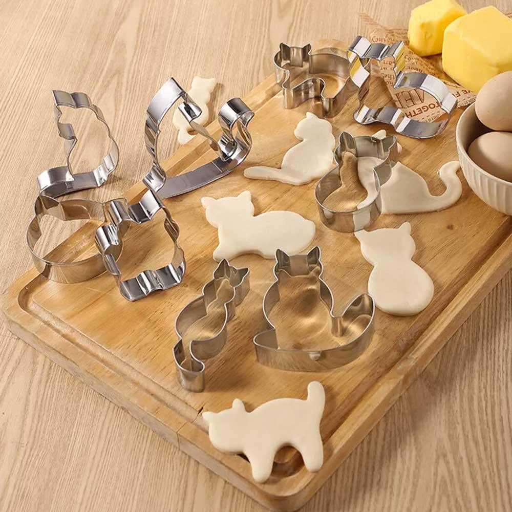 Набор формочек для выпекания коты 9 шт. (NR0247) - фото 2 Набор формочек для выпекания коты 9 шт. (NR0247) - фото 2