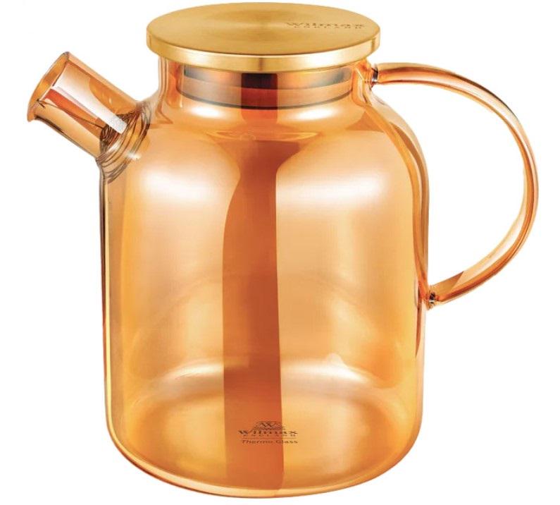 Чайник для заварювання Wilmax Thermo Amber зі спіраллю 1600 мл (edf63ed9) - фото 1 Чайник для заварювання Wilmax Thermo Amber зі спіраллю 1600 мл (edf63ed9) - фото 1