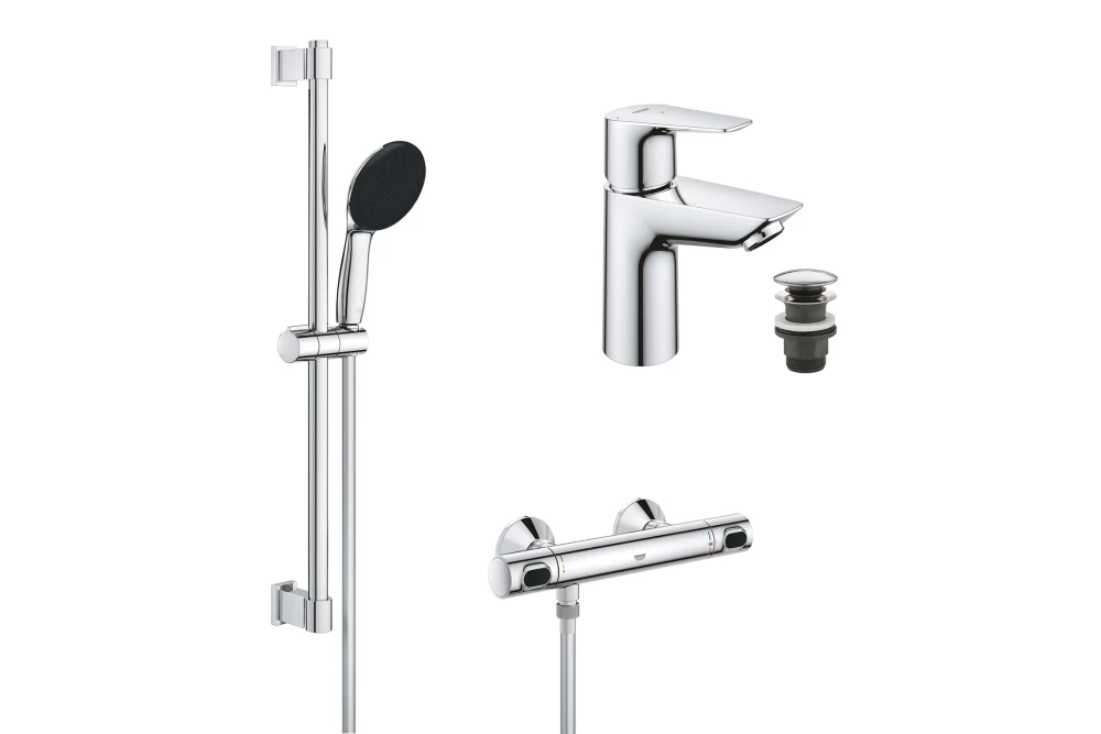 Набор смесителей Grohe Quickfix Precision Flow THM/StartEdge S-Size UA202503TE (23289612)