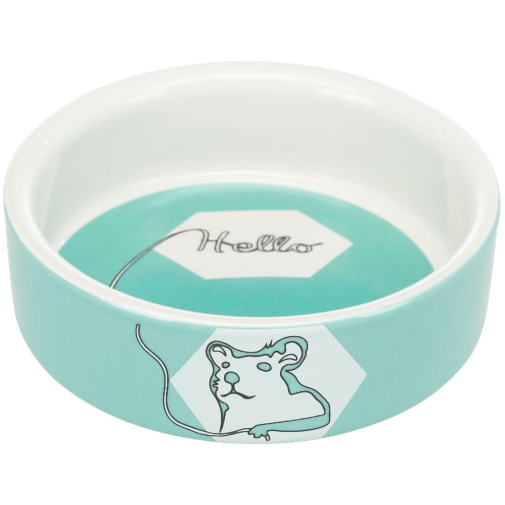 Миска Trixie для грызунов Hello Hamster хомяк керамическая 8 см 90 мл (4047974607343_1) Миска Trixie для грызунов Hello Hamster хомяк керамическая 8 см 90 мл (4047974607343_1)