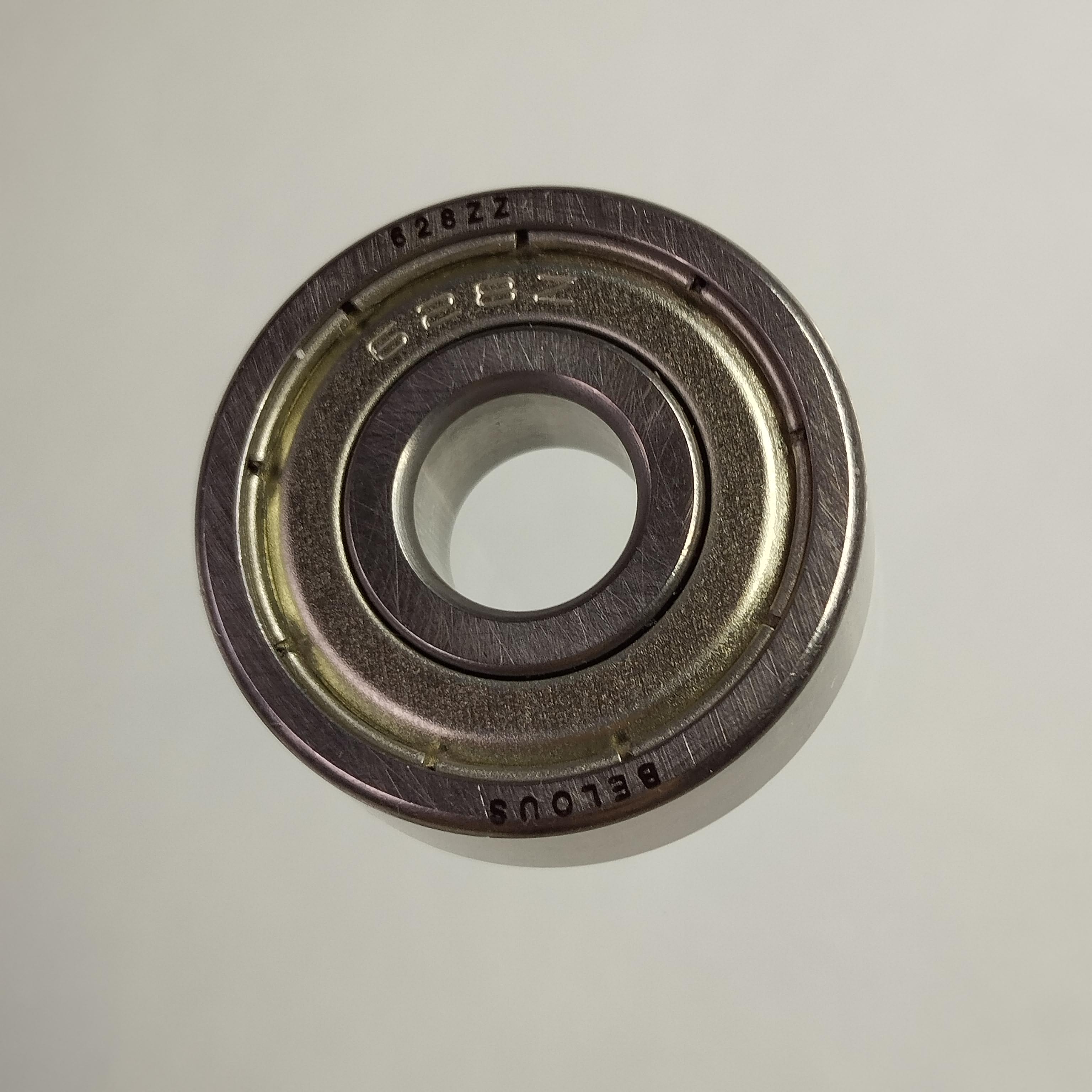 Підшипник BELOUS 628 ZZ кульковий однорядний 8 мм x 24 мм x 8 мм gcr15 ABEC3 rpm12000 (100053) - фото 2