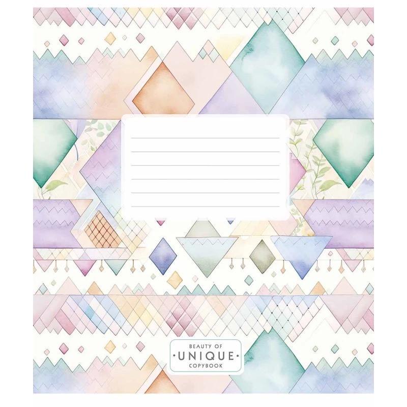 Шкільний зошит Unique 024-3372L-2 в лінію 24 аркуша (RLT43384)