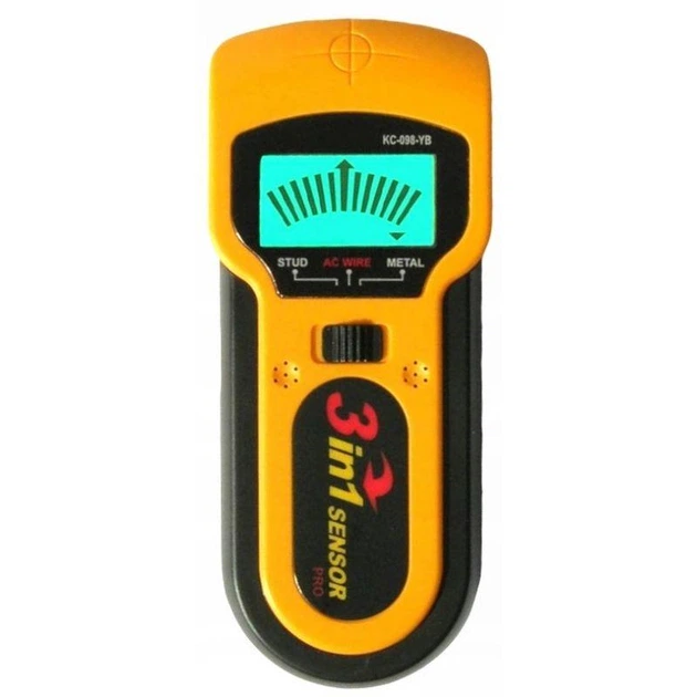 Детектор скрытой проводки металла и дерева Kraft&Dele KD10401 с LCD-дисплеем 3в1 (KD10401)
