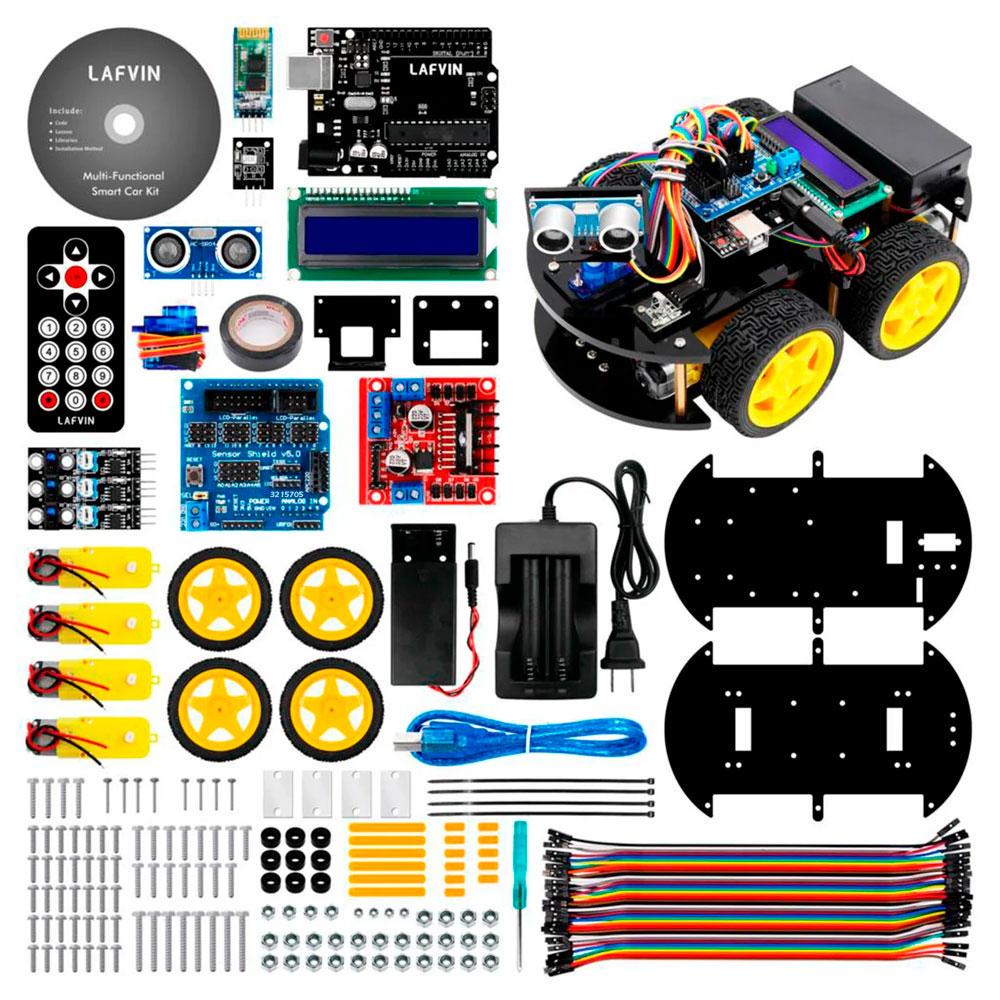 ᐉ Учебный набор робототехники UNO Robot Car Kit V 3.0 машинка-робот для  изучения Arduino • Купить в Киеве, Украине • Лучшая цена в Эпицентр