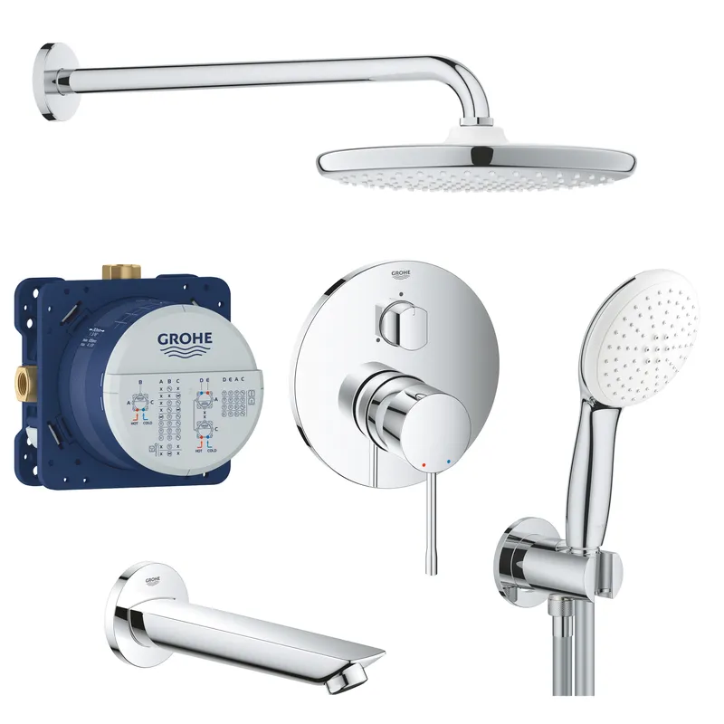Набор для комплектации ванны Grohe Essence с Tempesta 250 (UA26417SC1)