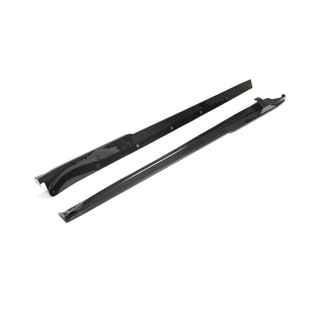 Боковые пороги DDCarbon для Porsche 911 2012-2018 гг. натуральный карбон (153017)