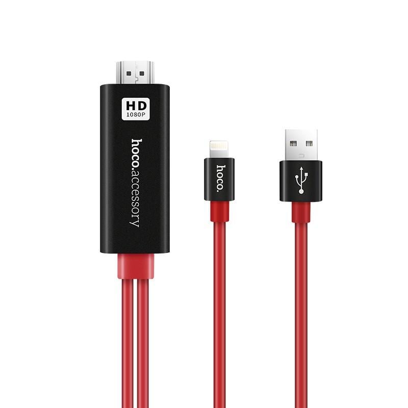 Кабель hoco HDMI to Lightning UA4 2 м 1080p