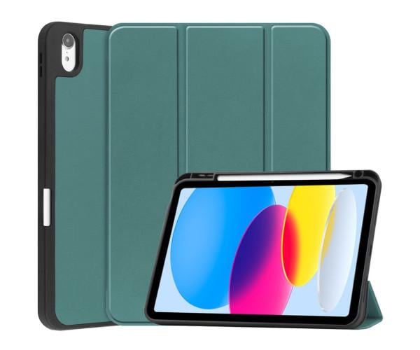 Чехол-книжка Custer Magnet Flip Cover для iPad 2025 Зеленый