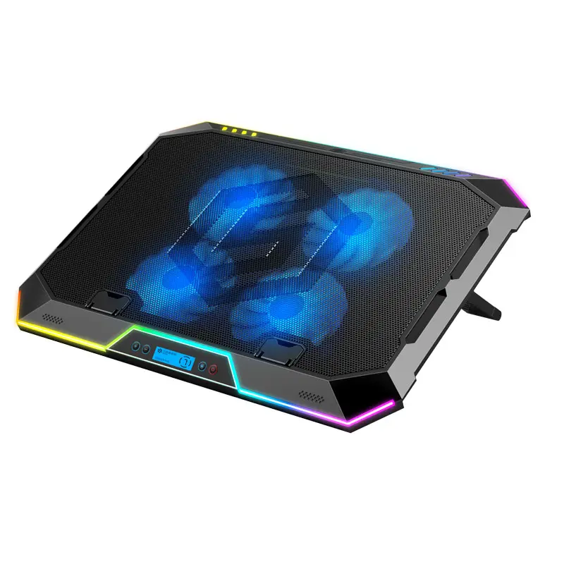 Підставка для ноутбука з охолодженням VHG K11 Laptop Cooling Pad RGB Black