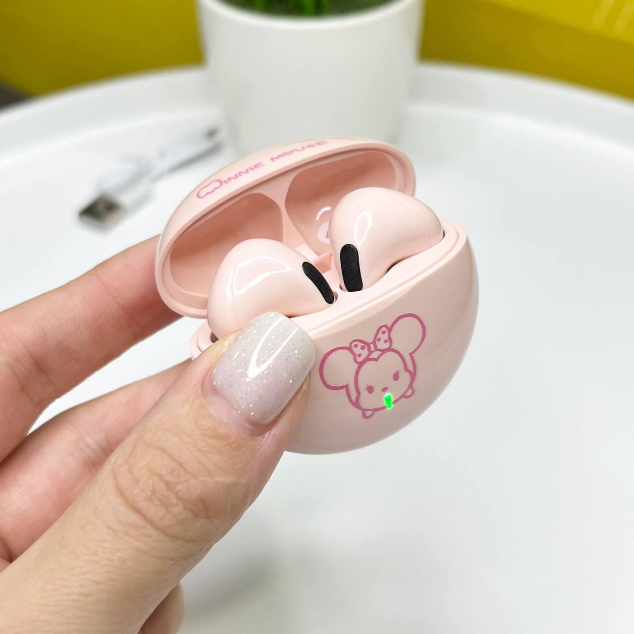 Наушники детские Disney Mickey K 26 Bluetooth Розовый (100332) - фото 6