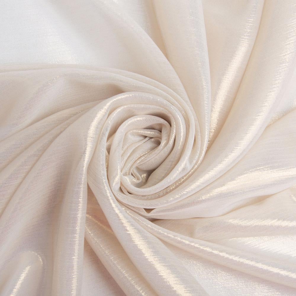 Ткань шифон стрейч с напылением Cold 55 г/м2 150 см Светло-бежевый (26836) Ткань шифон стрейч с напылением Cold 55 г/м2 150 см Светло-бежевый (26836)