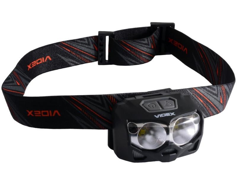 Налобний світлодіодний ліхтарик Videx VLF-H055D 500lm 5000K (5487) Налобний світлодіодний ліхтарик Videx VLF-H055D 500lm 5000K (5487)