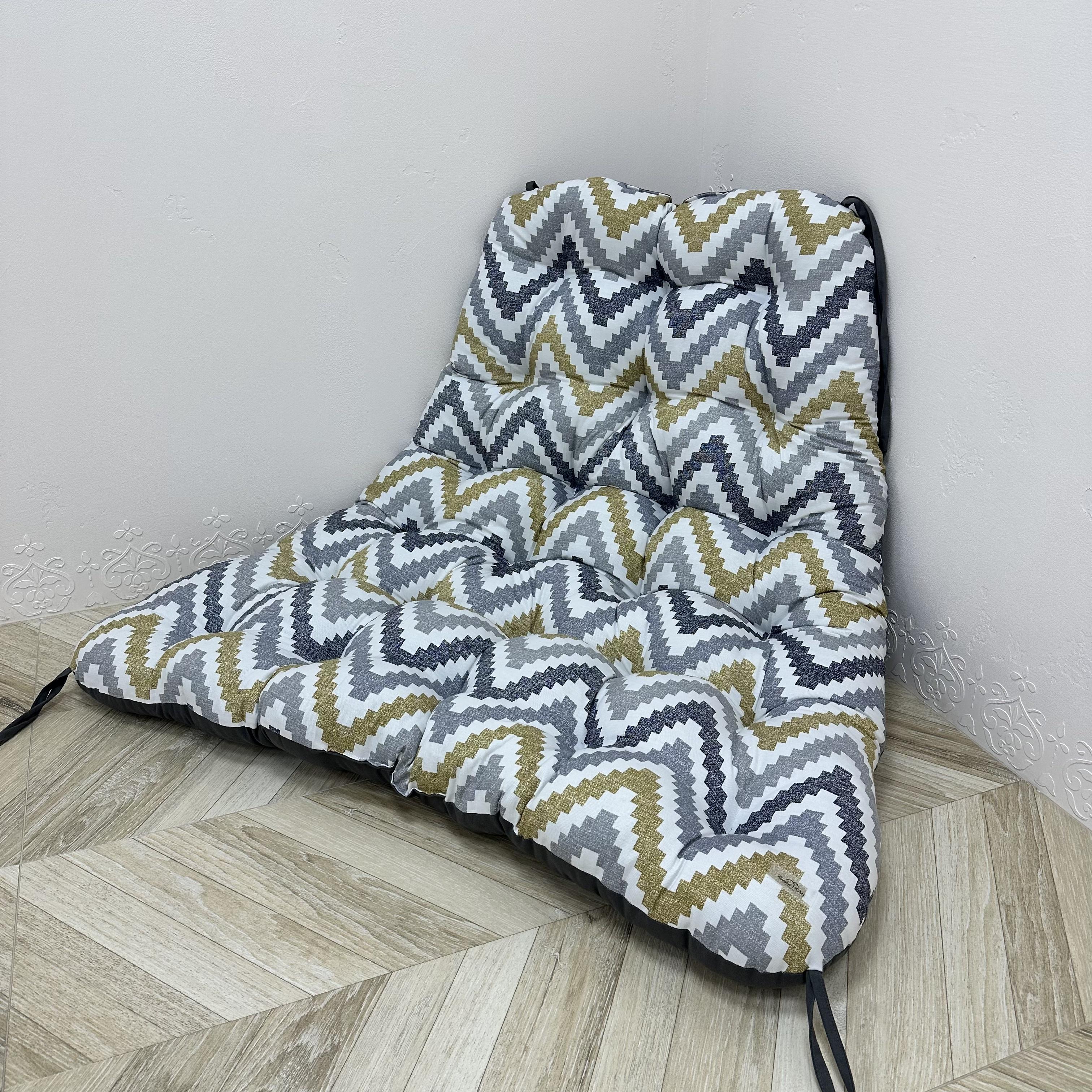Подушка Comfort Home Pixel у крісло-кокон панама 60х120х120 см