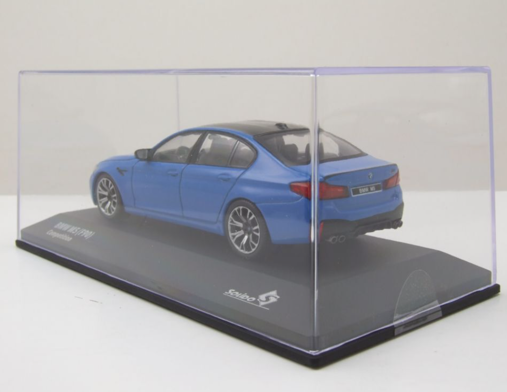 Модель автомобиля Solido 1:43 BMW M5 F90 Competition Voodoo Blue (S4312703) - фото 6