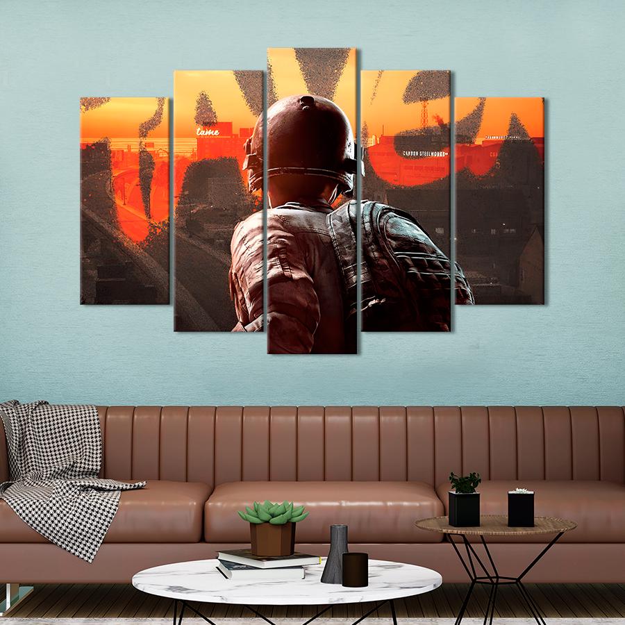 Настенний декор Постер игры PUBG: Battlegrounds 137x85 см (A220-5)