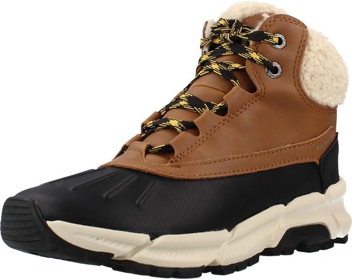 Черевики зимові Geox Flexyper Plus з мембраною Amphibiox р. 34 Brown Yellow (37897238)