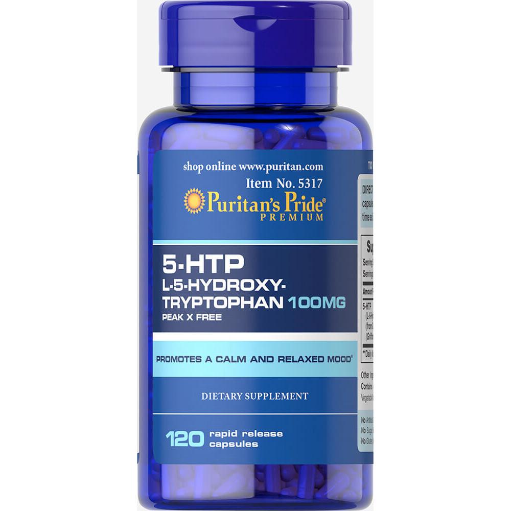 Натуральная добавка 5-HTP 100 mg 120 caps (100-38-8603487-20)