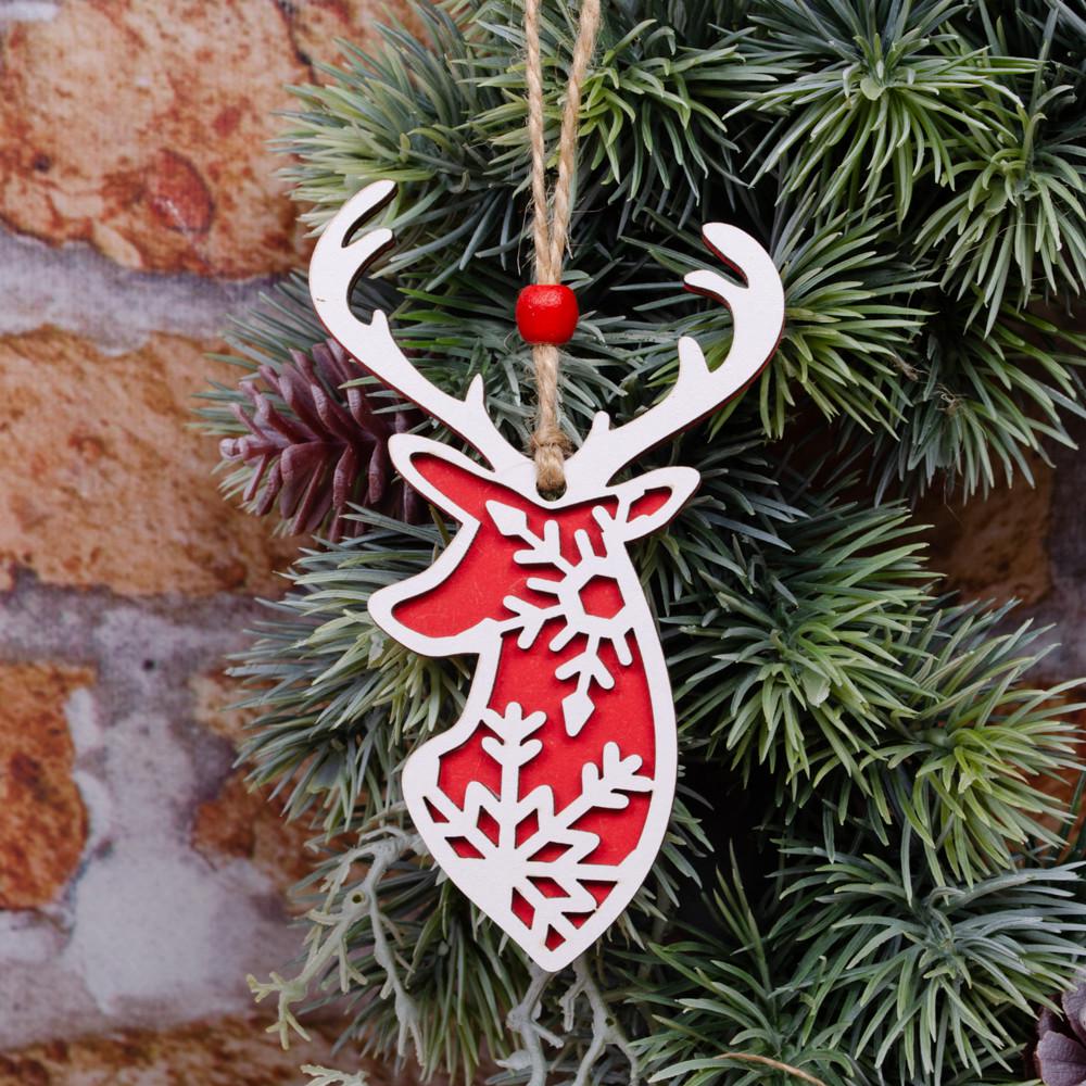 Новогодняя подвеска Олень Красный (5171-5)