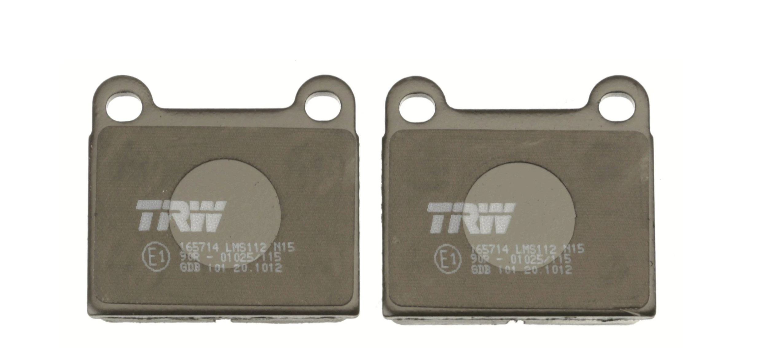 Комплект тормозных накладок для дисковых тормозов TRWG DB101 (GDB101)