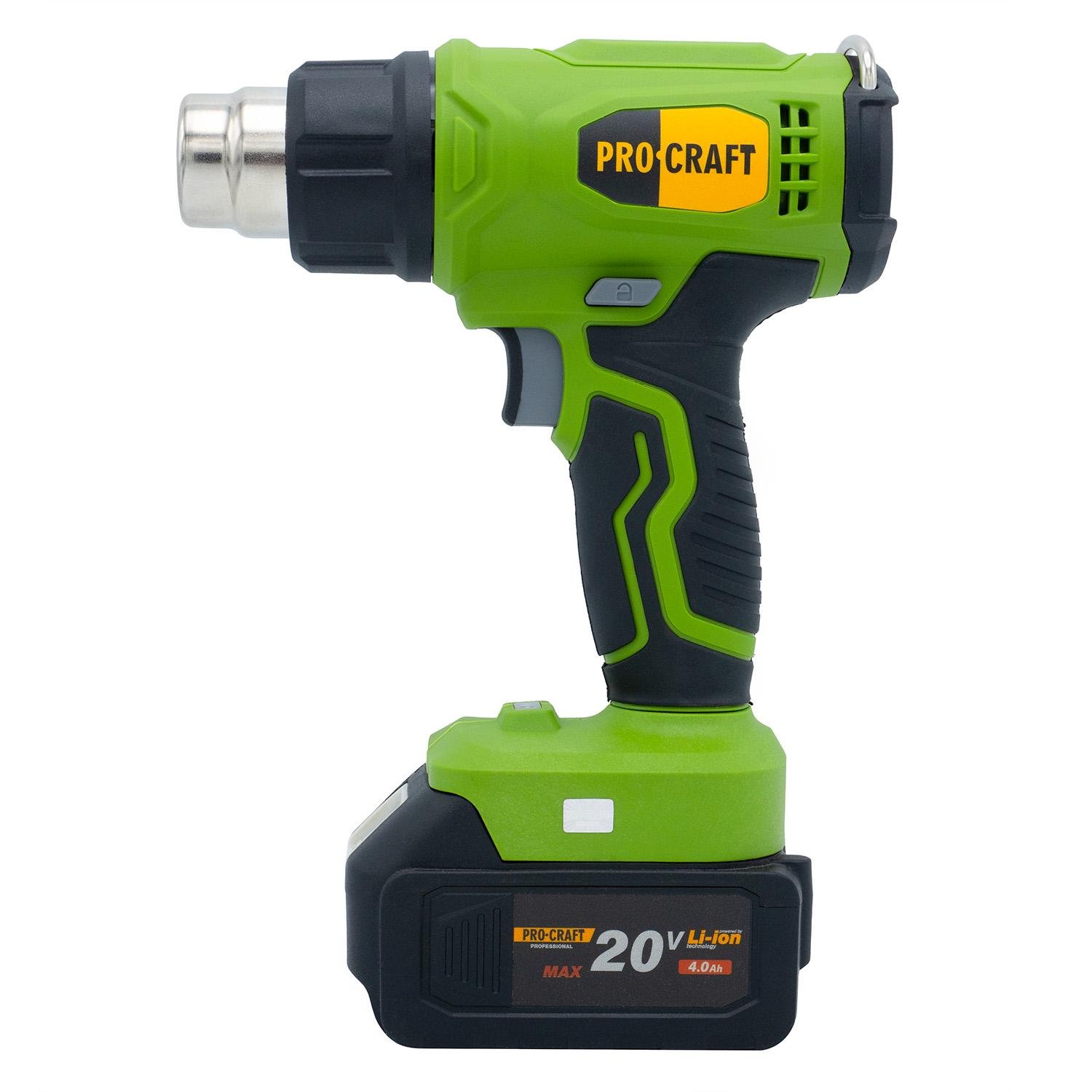 Фен акумуляторний промисловий ProCraft PH24 без акб та зп (030248) - фото 2 Фен акумуляторний промисловий ProCraft PH24 без акб та зп (030248) - фото 2