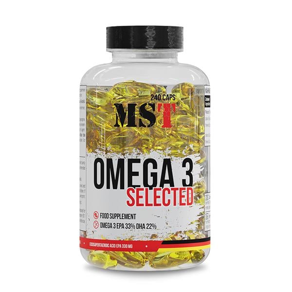 Омега для спорта MST Nutrition Omega 3 55% 240 капс. (000025152) Омега для спорта MST Nutrition Omega 3 55% 240 капс. (000025152)