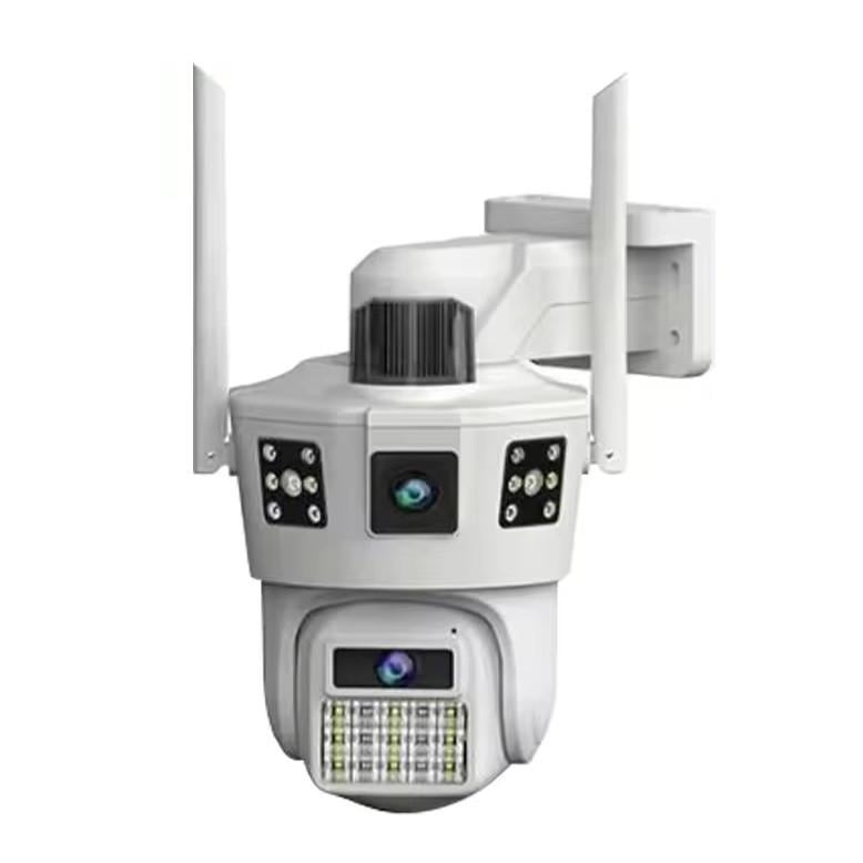 Камера видеонаблюдения RIAS SD38 IP v380 APP Wi-Fi 3 объектива 3MP/3MP/3MP уличная с удаленным доступом (2322847255)