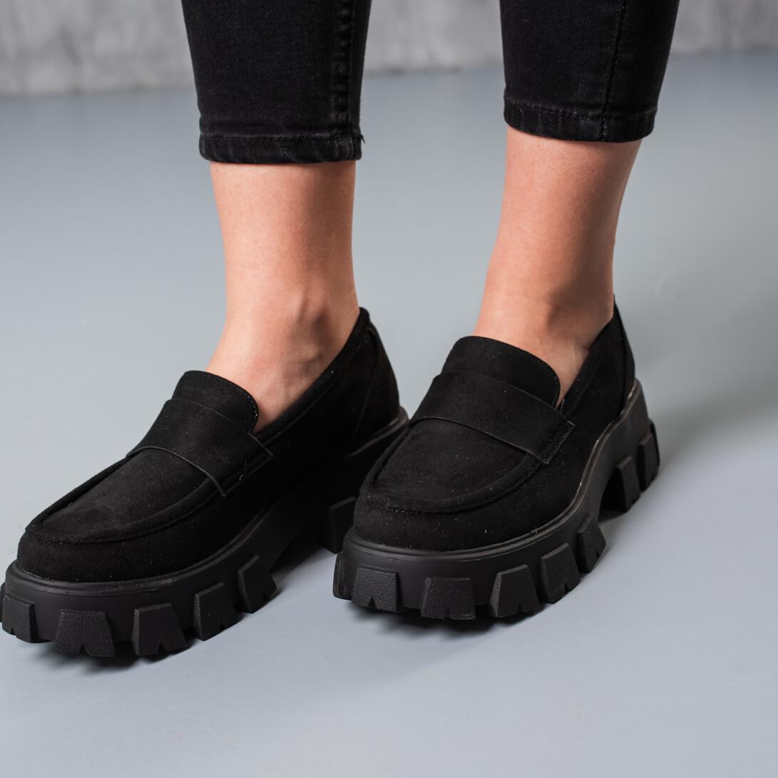 Броги женские Fashion р. 39 25 см Черный (3797)