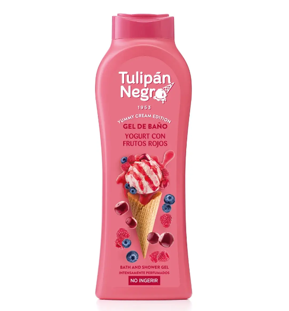 Гель для душа Tulipan Negro Yummy Cream Edition Bath And Shower Gel Yoghurt With Red (2203243765)