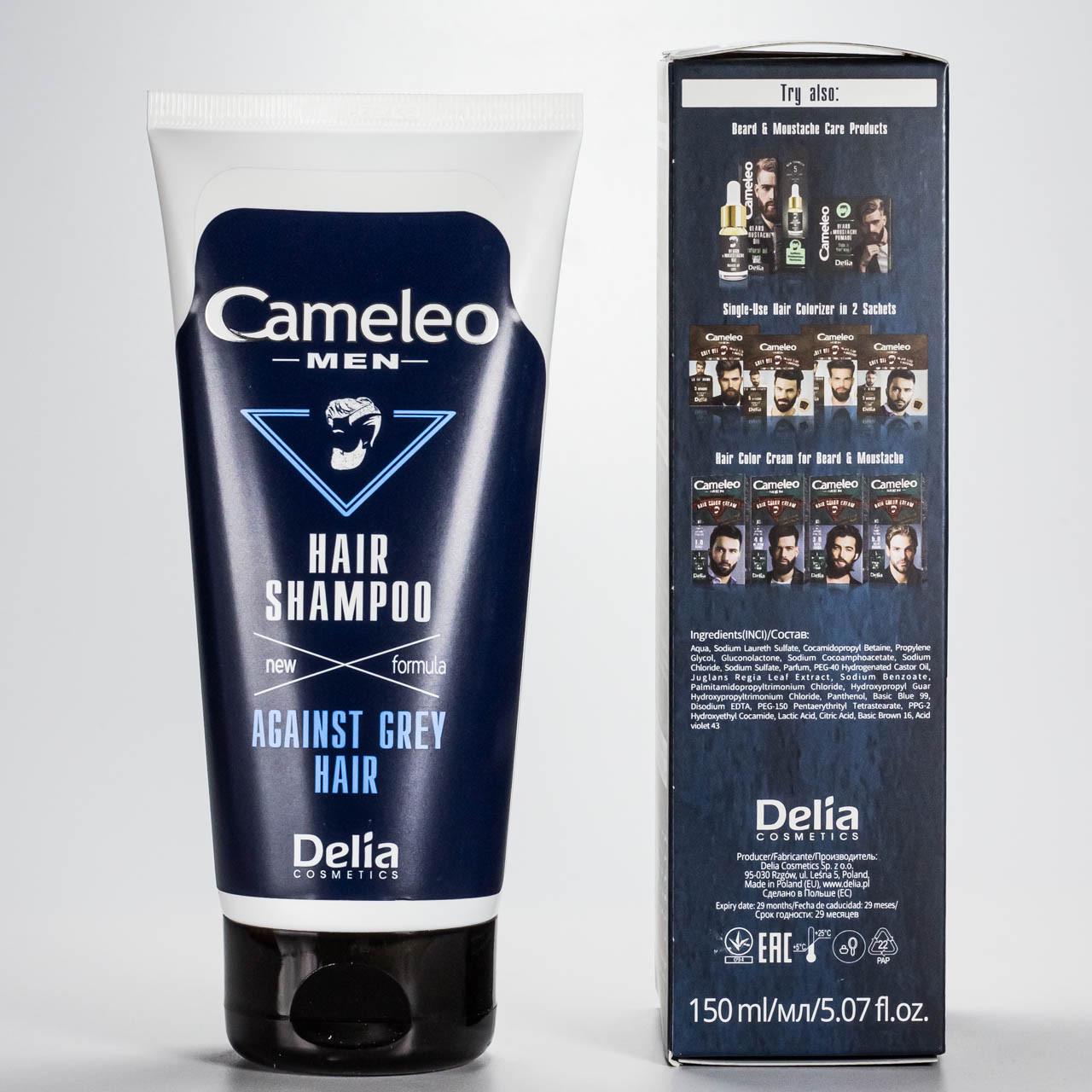 Шампунь проти сивини Delia Cosmetics Cameleo Men для чоловіків 150 мл - фото 2