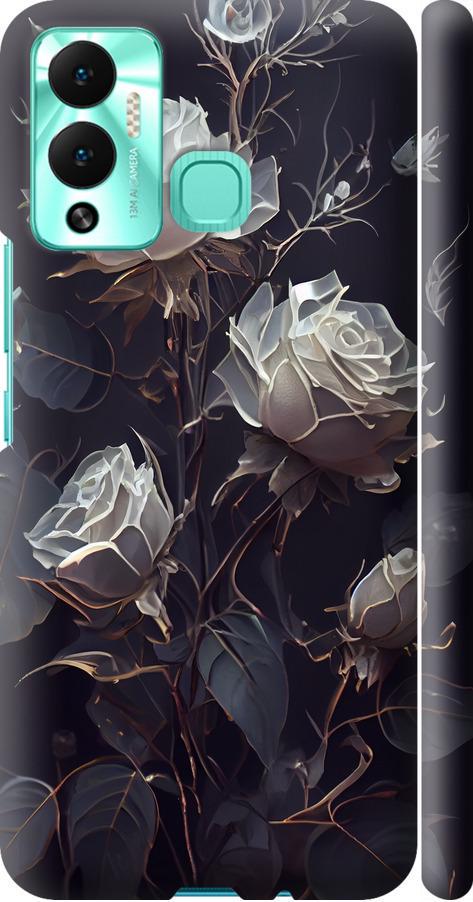 Чехол на Infinix Hot 12 Play Розы 2 (5550m-2759-42517) Чехол на Infinix Hot 12 Play Розы 2 (5550m-2759-42517)